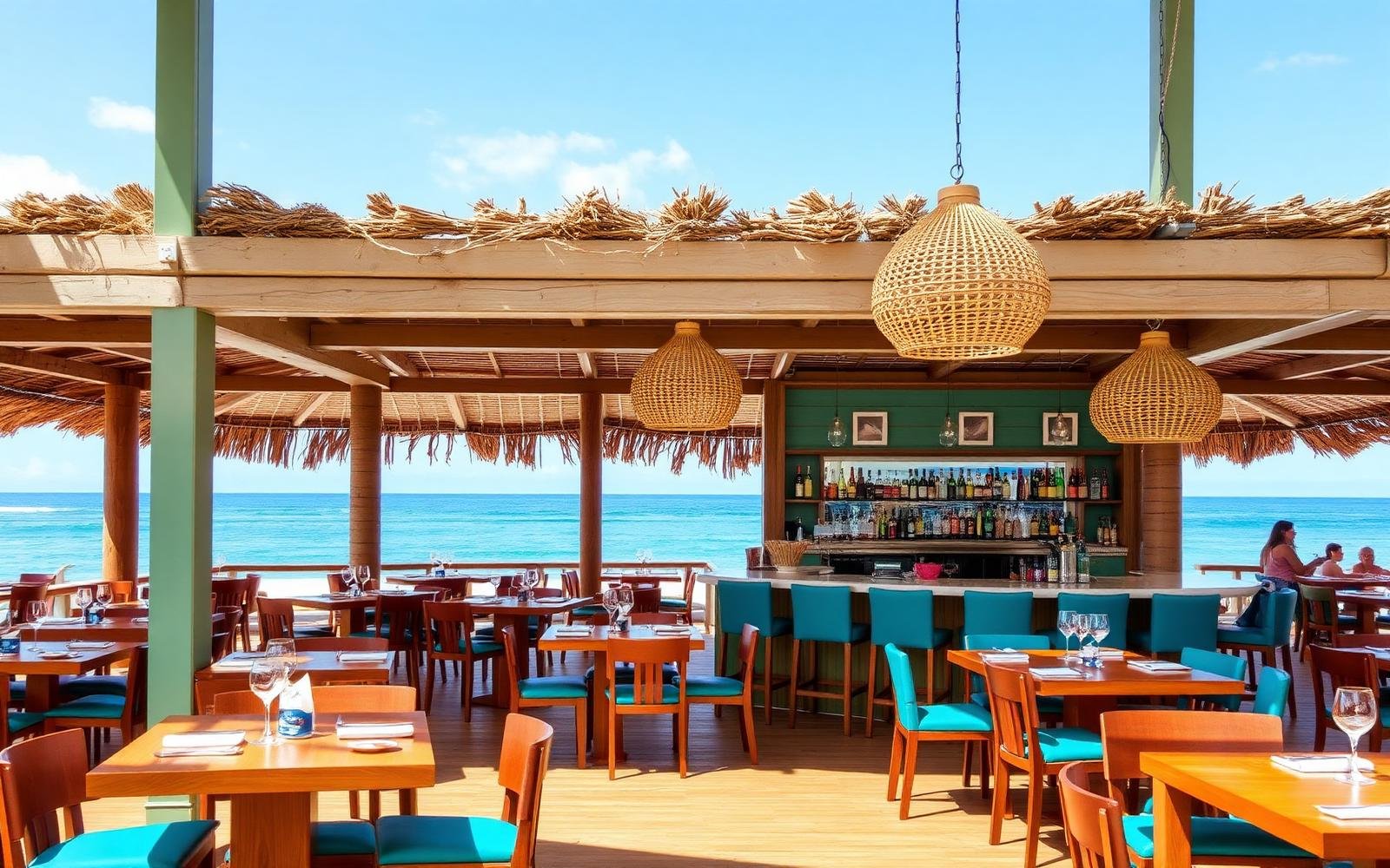 Restaurant & bar at Jet Beach Club